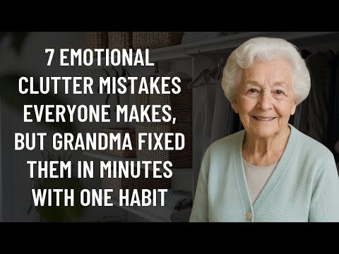 7 Emotional Clutter Mistakes Everyone Makes — But Grandma Fixed Them in Minutes With One Habit