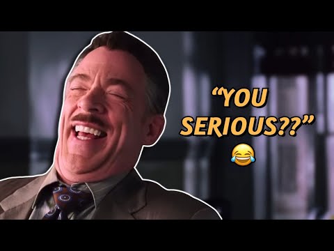 J Jonah Jameson being a WALKING MEME for 8 minutes straight
