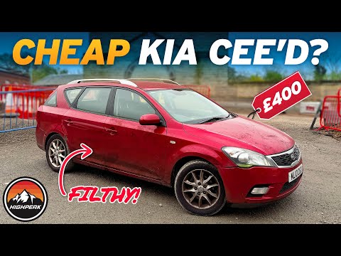 I BOUGHT A CHEAP KIA CEE'D FOR £400... AND IT'S DISGUSTING! 🤢