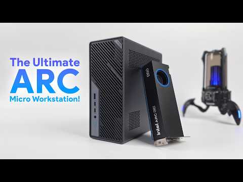 The Impossible Small Form Factor Workstation! Arc Pro B50