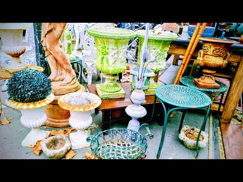 Paris France🇨🇵FLEA MARKET in PARIS🔥ANTIQUITÉS old Things🪞BROCANTE🏺MARCHÉS aux Puces🪑4KHDR Thrifting 