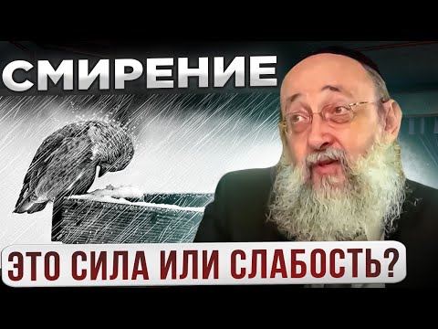 Смирение это сила или слабость? Рав Ашер Кушнир