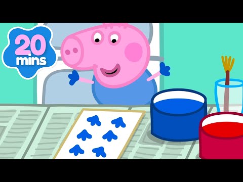 Peppa Pig Learns How To Paint | Story for Kids | Kids Cartoons | Peppa Pig Videos