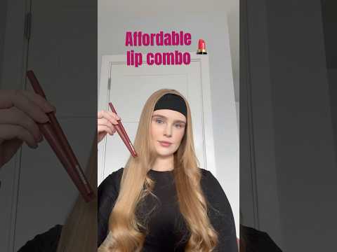 Affordable lip combo of the day | drugstore lip combo