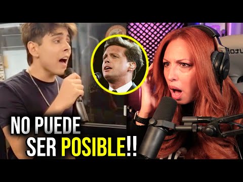 INCREÍBLE VOZ en el METRO TIENE el NIVEL DE LUIS MIGUEL? | VOCAL COACH reaction