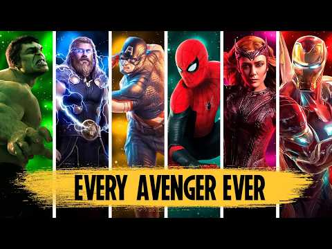 EVERY AVENGER EVER!