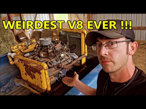Ford 302 Air Compressor HYBRID!? (Half Engine/Half Compressor)