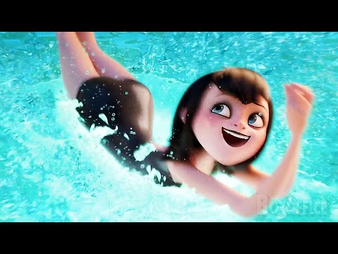 The Monster Pool Scene | Hotel Transylvania 3: Summer Vacation | CLIP 🔥 4K