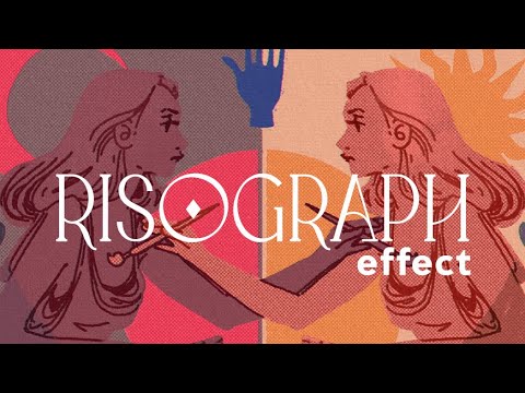 How to add a risograph effect to illustration in Photoshop