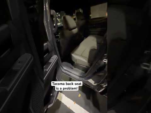 How do Tacoma owners put up with this? #toyota #tacoma #cars