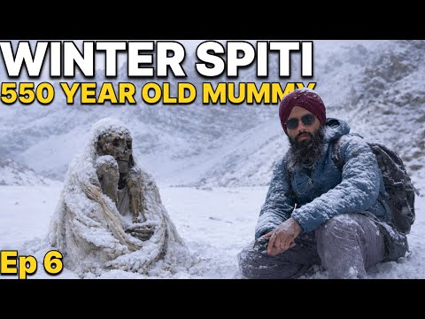 550 ਸਾਲ ਤੋ ਬਰਫ਼ ਚ ਬੈਠਾ ਭਗਤੀ ਕਰਦਾ ਇਹ ਸਾਧੂ । Gue mummy । Winter Spiti । Rahgeer