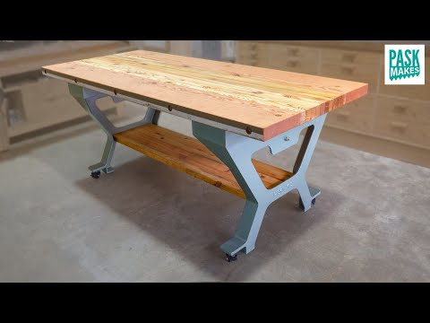 Turning Steel and Wood into an Epic Workbench