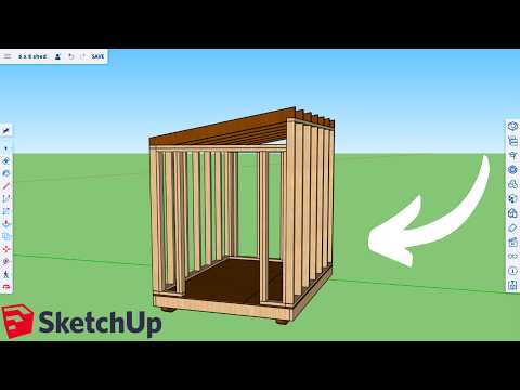 How to Make a Shed in SketchUp