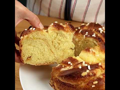 Orange Pull-Apart Bread #sweetbread #bread #baking #recipe #orange #christmas