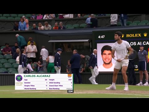 Wimbledon 2023 | Carlos Alcaraz vs Daniil Medvedev | Semi-Final Highlights
