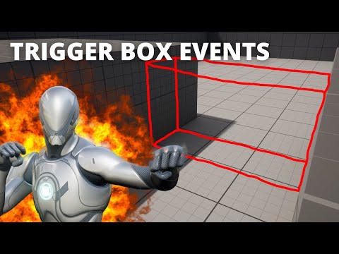How to Trigger an Event when the Player Collides in Unreal Engine 5