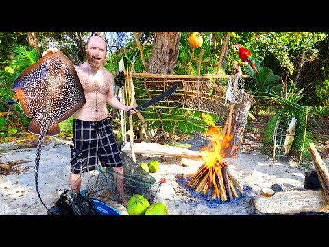 Island Survival Secrets: 9-Days of Foraging & Cooking Techniques (You Won't Believe This!)