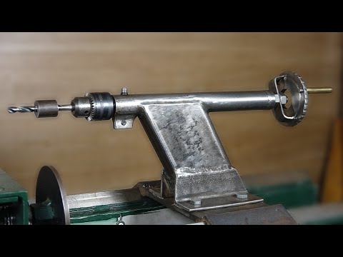 Torna , Gezer Punta Yapımı / Lathe, Traveling Tailstock Making DIY PROJECTS