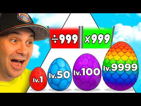 Evolving MAX LEVEL DINOSAUR Egg!