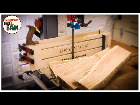 ⚡[DIY] Making a jig for sawing logs /If you do some woodworking, you should also cut logs /HOMEMADE✅