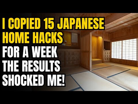 I Copied 15 Japanese Home Hacks for a Week — The Results SHOCKED Me
