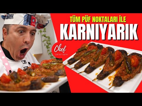 Turkish Specialty Dish: KARNI YARIK 🍆🍆 from Turkish Cuisine 👌 by CHEF OKTAY