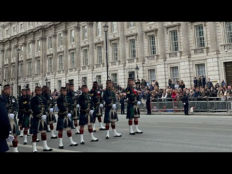 The Procession of State Funeral of HM Queen Elizabeth II