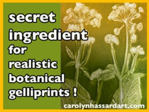 Botanical GelliPrint Secret Ingredient