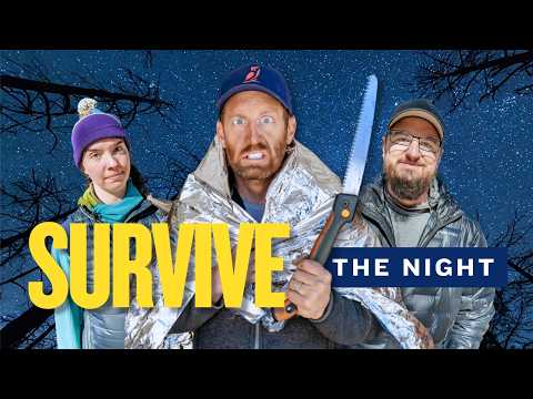 I Try Winter Survival and Bushcrafting with Miranda Goes Outside