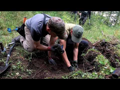 Left behind by Hitler's Arctic army: a pit filled with German WW2 relics.