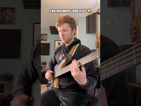 Can you guess the bassist? 🧐 #bassplayer #bass