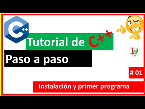 ✔️ Instalar C++ -👈😉 Hola mundo en C++ - Entrada y salida de datos - Curso C++ #01