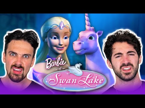 Grown men watch *BARBIE OF SWAN LAKE* (what is going on??)