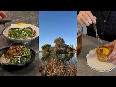 Vlog ㅣ항정살덮밥🥩,애호박고추장찌개, 양인제과 에그타르트, 영상편집이슈로 일탈 브이로그가 되어버린 ..