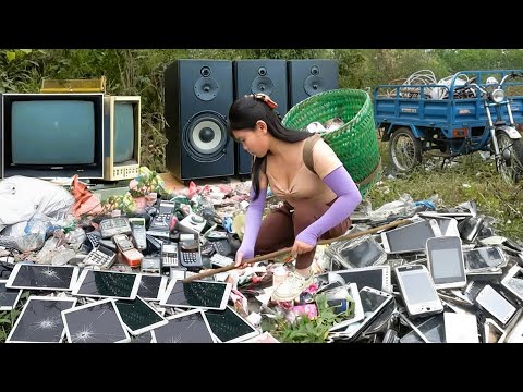 From Trash to Tech Again: A Highland Girl Repairs Abandoned Smartphones Found in Landfills