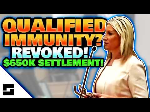 Lying Cop Sent Woman To Jail - She Gets Paid $650K - Qualified Immunity Revoked!