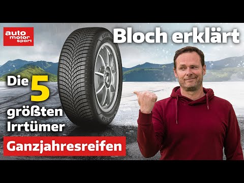 All-season tires: The 5 biggest misconceptions - Bloch explains #257 | auto motor und sport