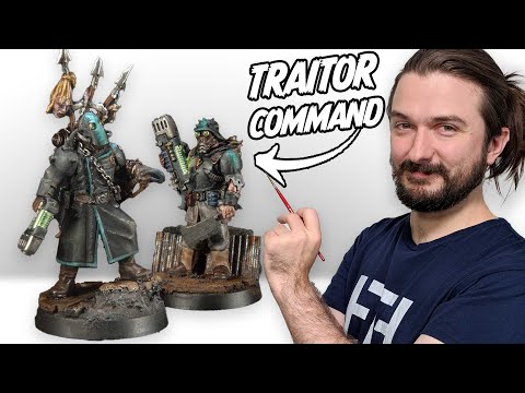 Kitbashing a CUSTOM Traitor Guard Command Squad!!