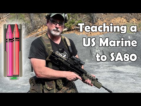 Teaching A US Marine To SA80