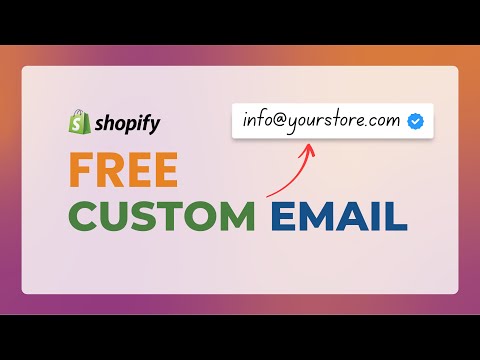 How to Set Up Free Custom Domain Email for Shopify Store | Zoho Mail