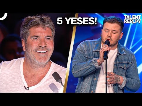 When The Song Is A Proposal... Here Comes The 5 YESES! | Britain's Got Talent