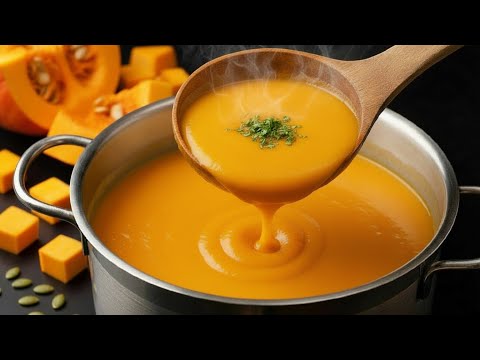 My grandma's incredible winter pumpkin soup! A simple and delicious recipe!