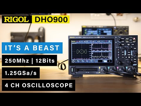 Rigol DHO900 Oscilloscope Series ⭐It's a Beast!