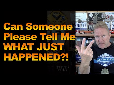 Can Someone Please Tell Me WHAT JUST HAPPENED?!