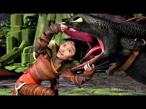 Die besten DRACHEN-Szenen aus „Drachenzähmen leicht gemacht“-Filmen ⚡ 4K