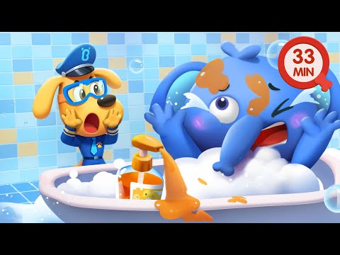 Don't Play with Soap | Bathroom Safety | Kids Cartoons | Sheriff Labrador