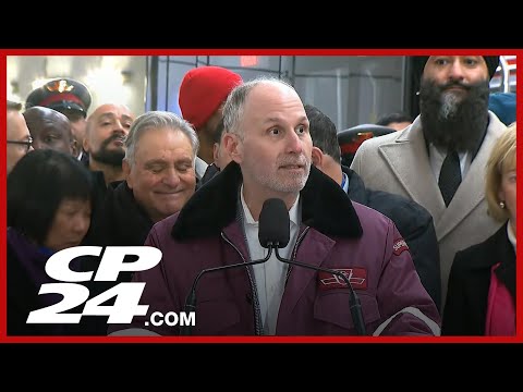 Residents gather for grand opening of Finch West LRT