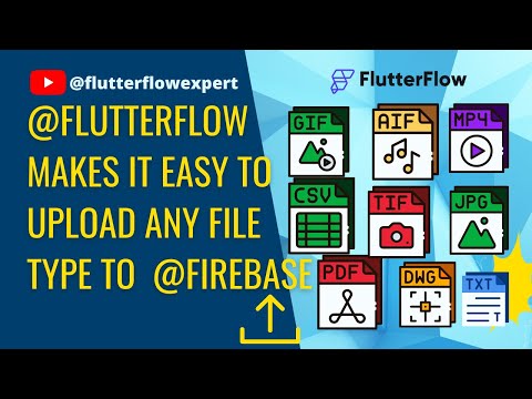 @FlutterFlow makes it easy to upload any file type to @Firebase