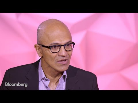Satya Nadella: Bloomberg Studio 1.0 (Full Show)