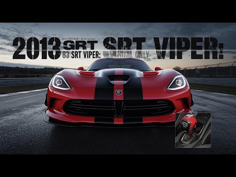 2013 SRT Viper Review: The 640 HP, 8.4L V10 Monster is Back with a New Interior & Traction Control